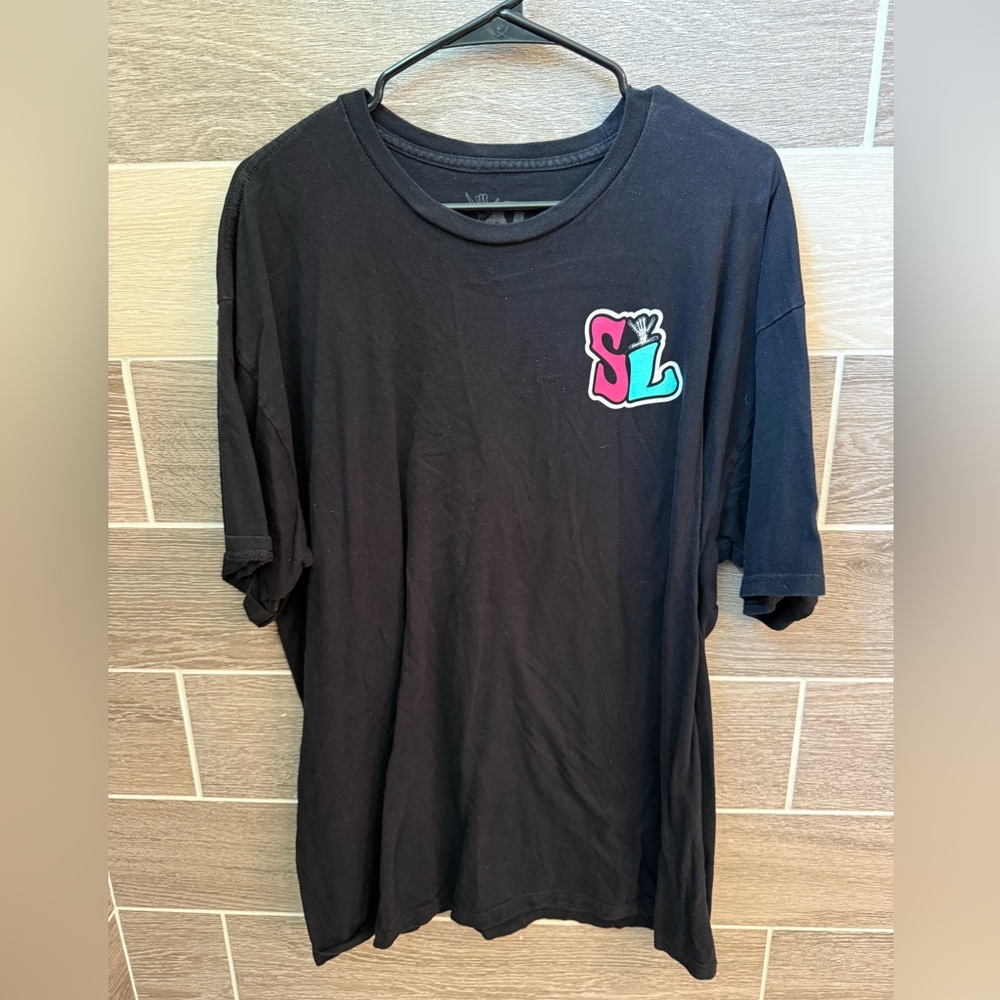 Men’s Black Shreddy Lyfe Shirt XL